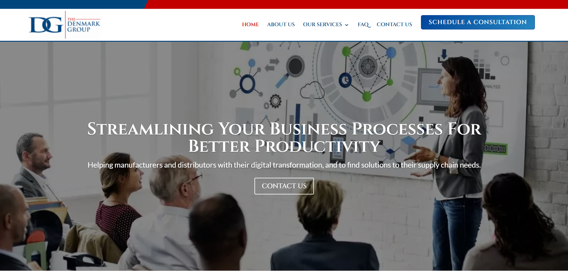 The Denmark Group Ecommerce website design paducah ky 2